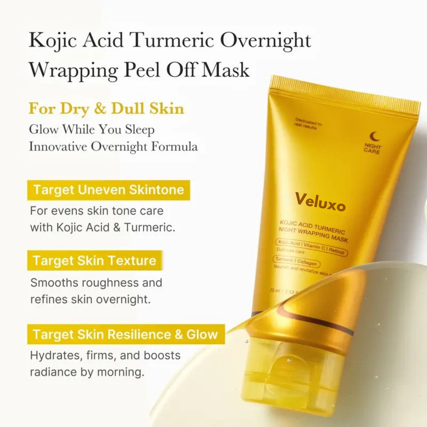 Kojic Acid Turmeric Wrapping Mask